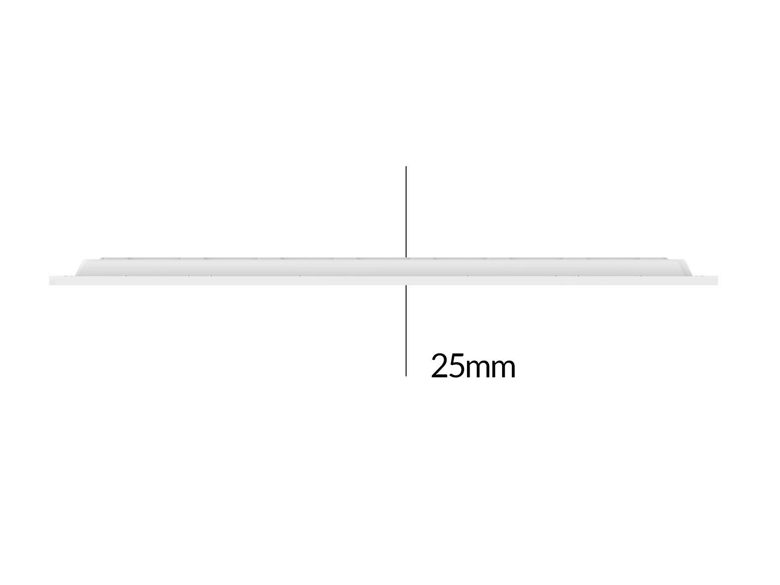 LED I panel 600x600mm, 4000K, 33w, 3960lm, G4, UGR19